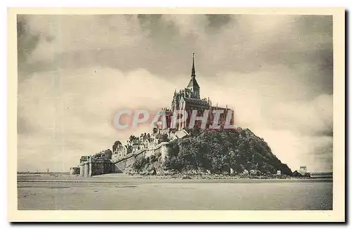 Ansichtskarte AK Abbaye du Mont St Michel Face Nord Est