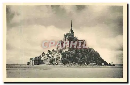 Cartes postales Abbaye du Mont St Michel Face Nord Est