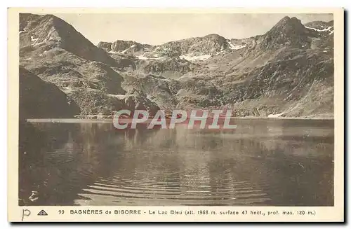 Ansichtskarte AK Bagneres de Bigorre Le Lac Bieu