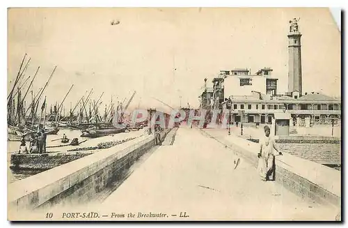 Cartes postales Port Said From the Breakwater