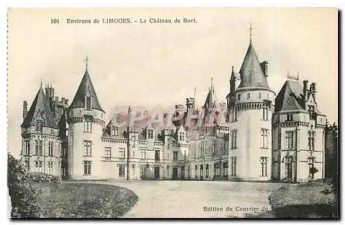 Ansichtskarte AK Environs de Limoges Le Chateau de Bort