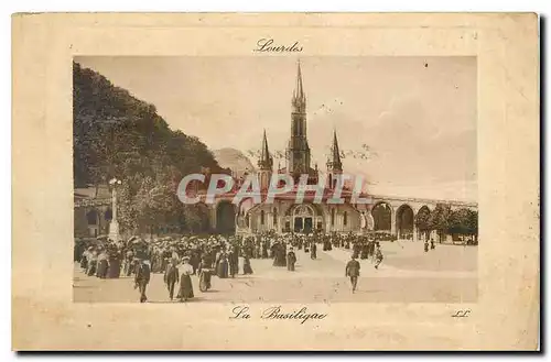 Cartes postales Lourdes La Basilique