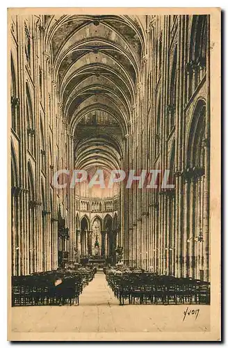 Ansichtskarte AK Rouen Seine Inferieure Interieur de la Cathedrale