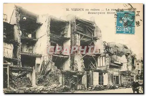 Cartes postales Verdun en ruines