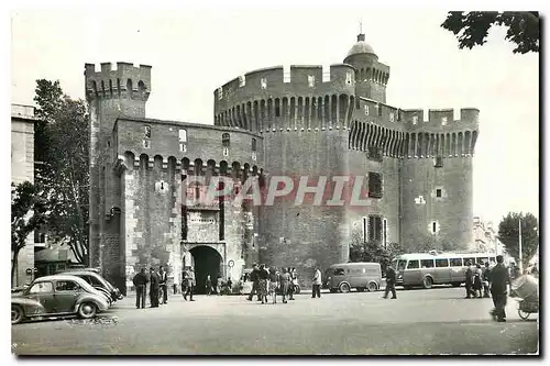 Moderne Karte Perpignan PO Le Castillet Ancien Chateau Fort et prison