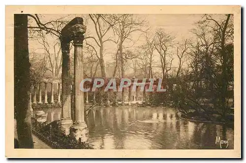 Ansichtskarte AK Les Petits Tableaux de Paris Au Parc Monceau Colonnes Corinthiennes de la Naumanchie