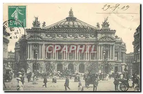 Cartes postales Paris l'Opera