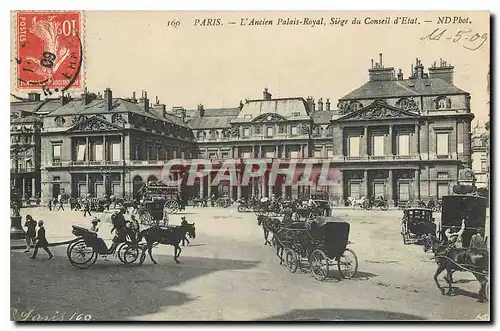 Cartes postales Paris L'Ancien Palais Royal Siege du Conseil d'Etat