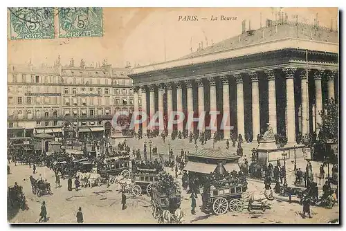 Cartes postales Paris La Bourse