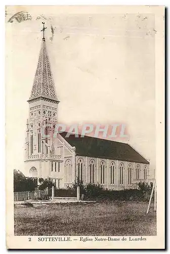 Cartes postales Sotteville Eglise Notre Dame de Lourdes