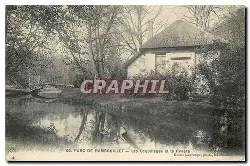 Cartes postales Parc de Rambouillet Les Cequillages et la Riviere