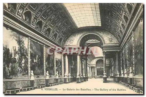 Ansichtskarte AK Versailles La Galerie des Batailles