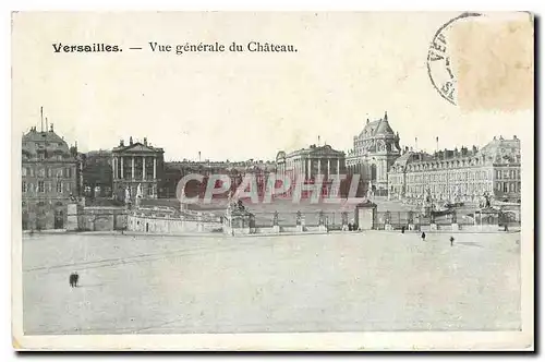 Ansichtskarte AK Versailles Vue generale du Chateau