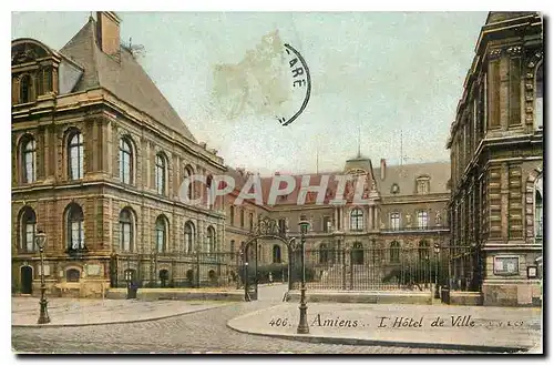 Ansichtskarte AK Amiens l'Hotel de Ville