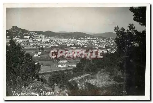 Cartes postales moderne Vue Panoramique d'Hyeres