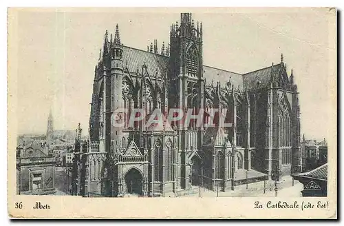 Cartes postales Metz La Cathedrale Cote Est