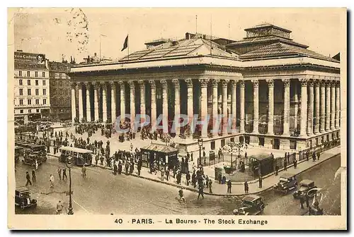 Cartes postales Paris La Bourse