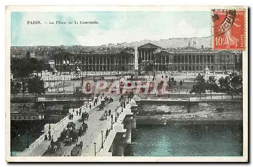 Cartes postales Paris La Place de la Concorde