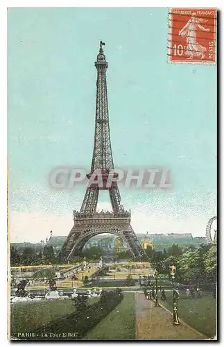 Cartes postales Paris La Tour Eiffel