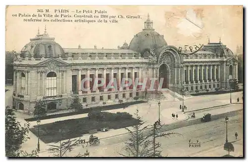Cartes postales Paris Le Petit Palais ou Palais de la Ville de Paris