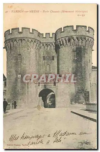 Cartes postales Verdun sur Meuse Porte Chaussee