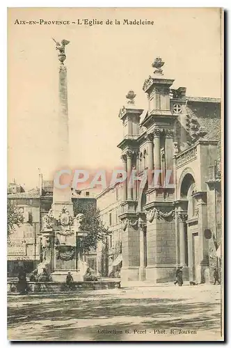 Cartes postales Aix en Provence l'Eglise de la Madeleine