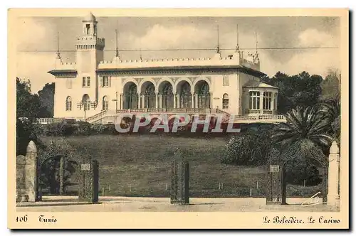 Ansichtskarte AK Tunis Le Belvedere Le Casino