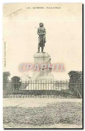 Ansichtskarte AK Quiberon Statue de Hoche