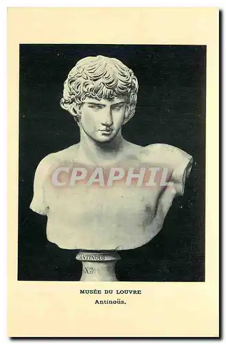 Cartes postales Musee du Louvre Antinous