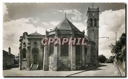 Moderne Karte Meulan Seine Oise Eglise Saint Nicolas