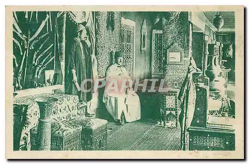 Cartes postales Tunis Interieur d'un Bazar Arabe