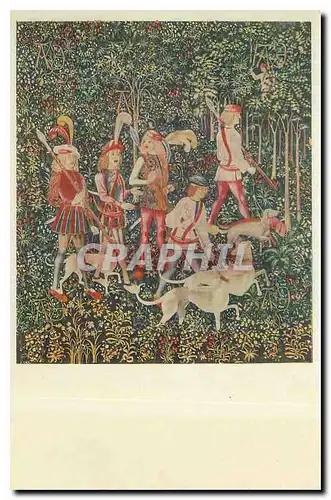 Ansichtskarte AK Tapestries The Hunt of the Unicorn The Metropolitan Museum of Art