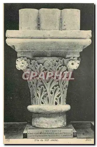 Cartes postales Cathedrale de Laon Fin du XII siecle