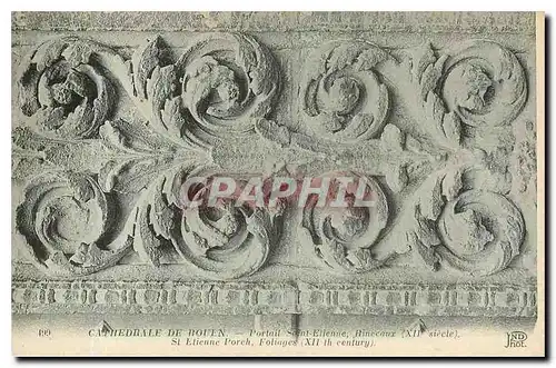 Cartes postales Cathedrale de Rouen Portail Saint Etienne