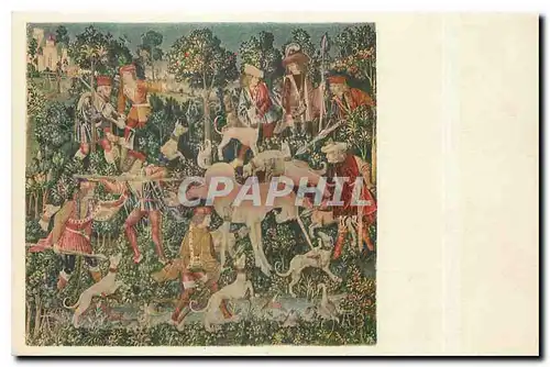 Cartes postales Tapestries The Hunt of the Unicorn The Metropolitan Museum of Art