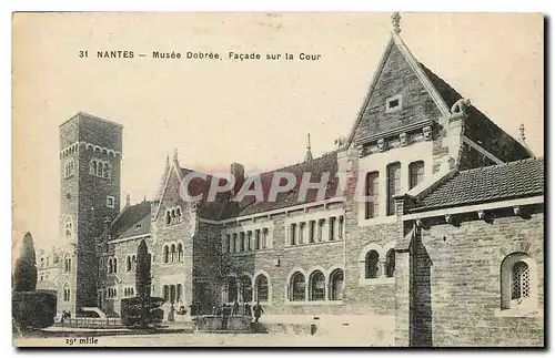 Cartes postales Nantes Musee Dobree Facade sur la Cour