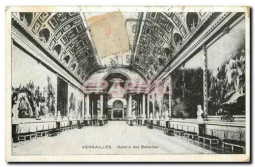 Cartes postales Versailles Galerie des Batailles