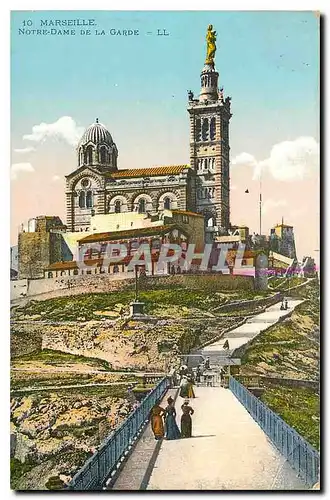 Cartes postales Marseille Notre Dame de la Garde