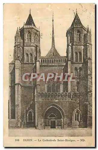 Cartes postales Dijon La Cathedrale Saint Benigne