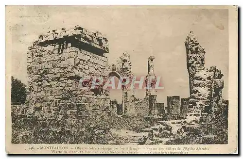 Cartes postales Montfaucon Observatoire