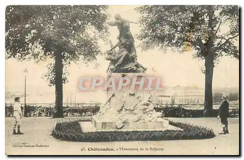 Ansichtskarte AK Chateaudun Monument de la Defense