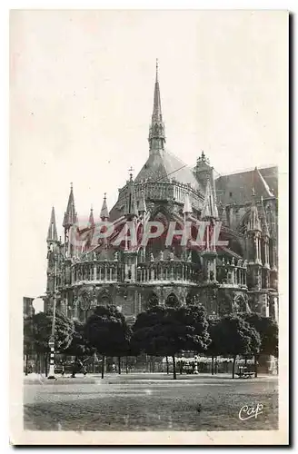 Cartes postales Reims Abside de la Cathedrale