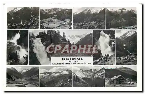 Cartes postales Krimml mit den Weltberuhmten Wasserfallen