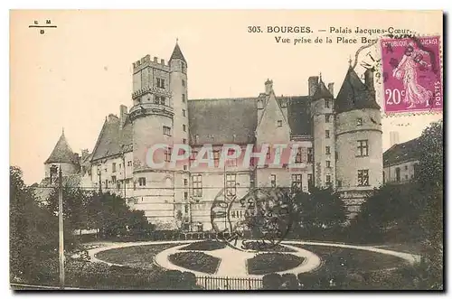 Cartes postales Bourges Palais Jacques Coeur