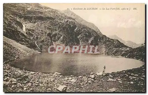 Ansichtskarte AK Environs de Luchon Le Lac Vert