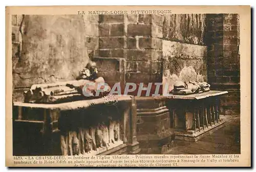 Cartes postales La Chaise Dieu Interieur de l'Eglise Abbatiale