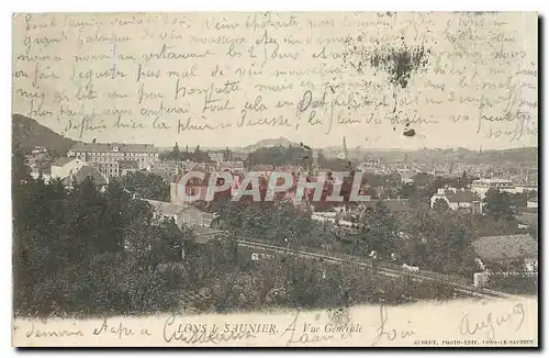 Cartes postales Lons Le Saunier Vue Generale