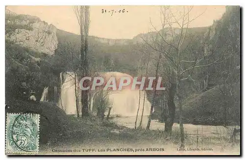Cartes postales Cascades des Tuff Les Planches pres Arbois