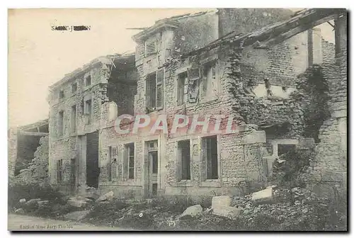 Cartes postales Ruines Militaria