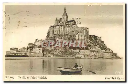 Ansichtskarte AK Le Mont Saint michel Cote Sud Ouest